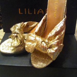 Gold Chunky Slides 4.25 inch